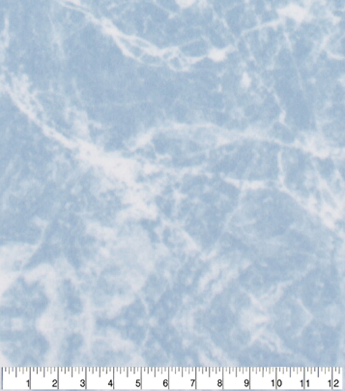 Ice on Blue Anti Pill Fleece Fabric