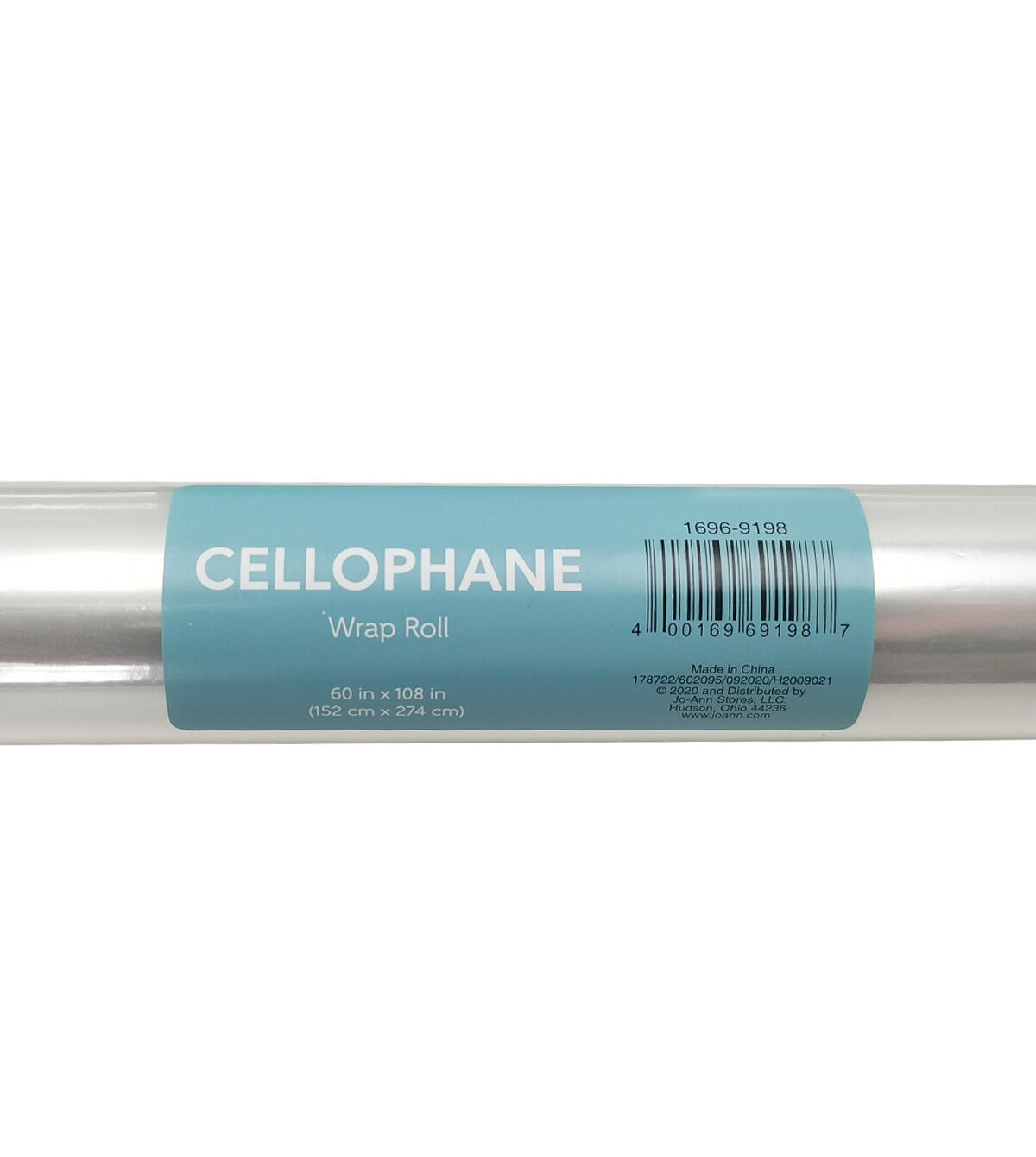 60 x 108 Clear Cellophane Shrink Basket Wrap