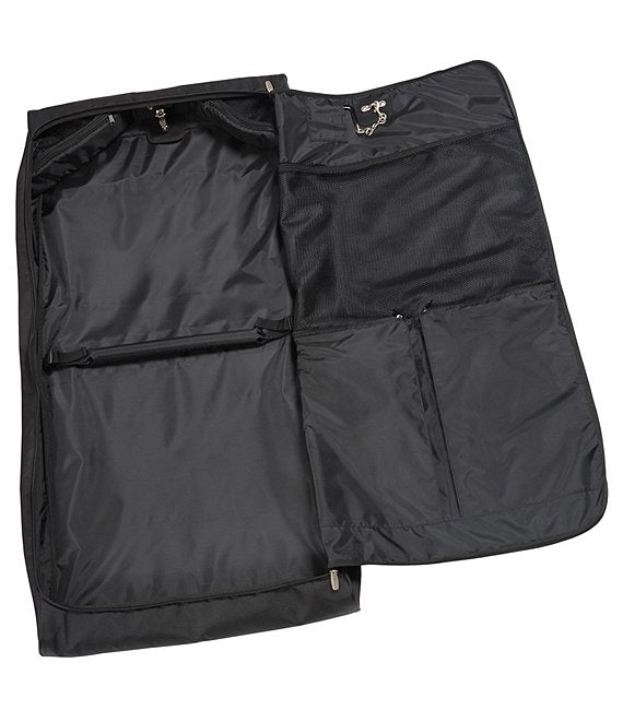 Wally Bags 45-inch Framed Garment Bag with Shoulder Strap and Multiple Accessory Pockets