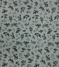 Tonal Leaves Super Snuggle Flannel Fabric