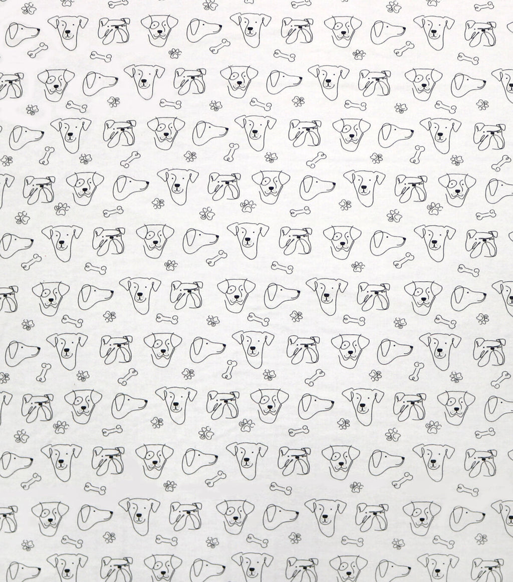 Dogs Super Snuggle Flannel Fabric