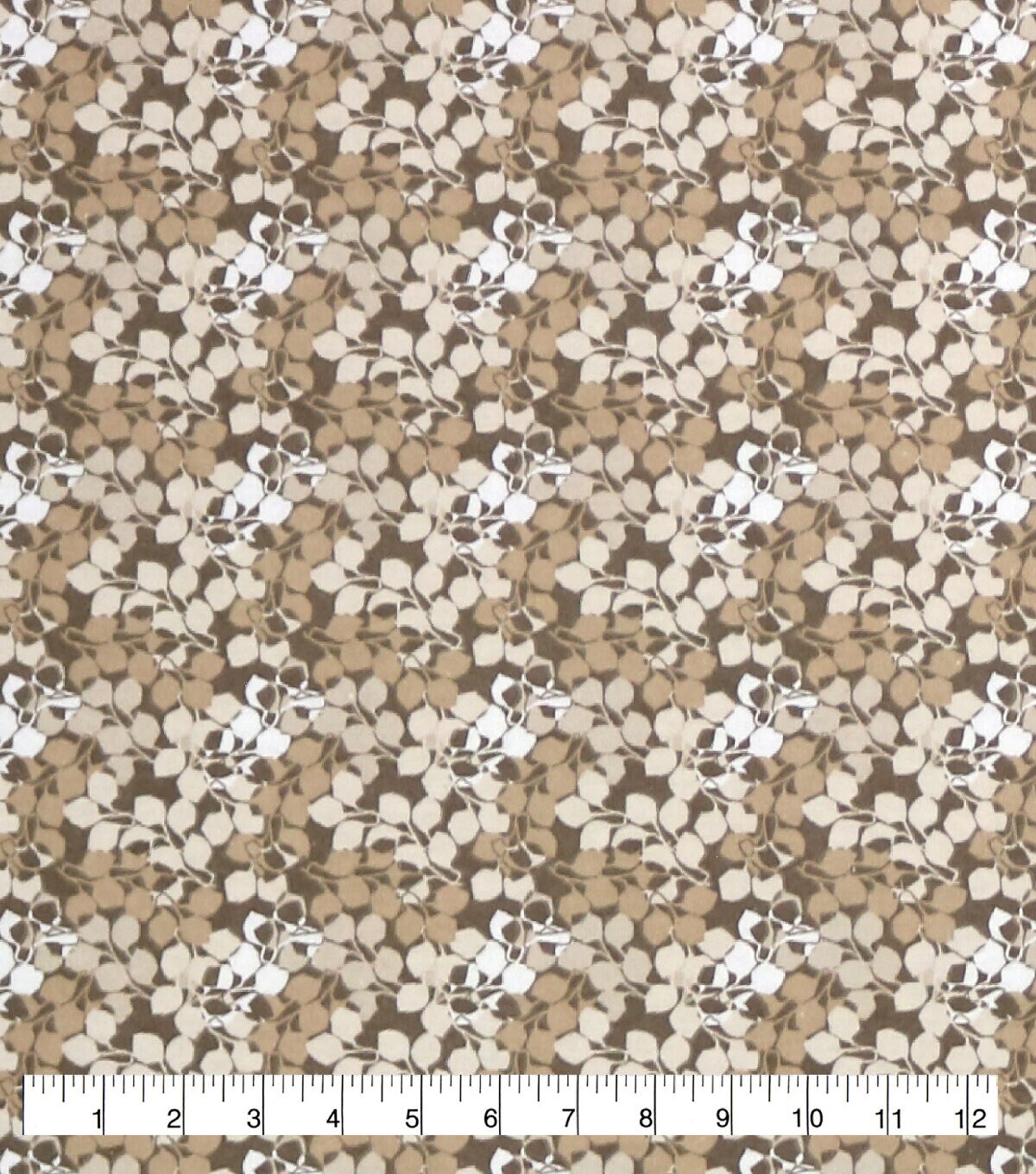 Leaves Super Snuggle Flannel Fabric