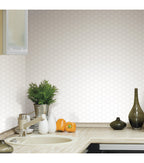 RoomMates Sticktiles Pearl Hexagon
