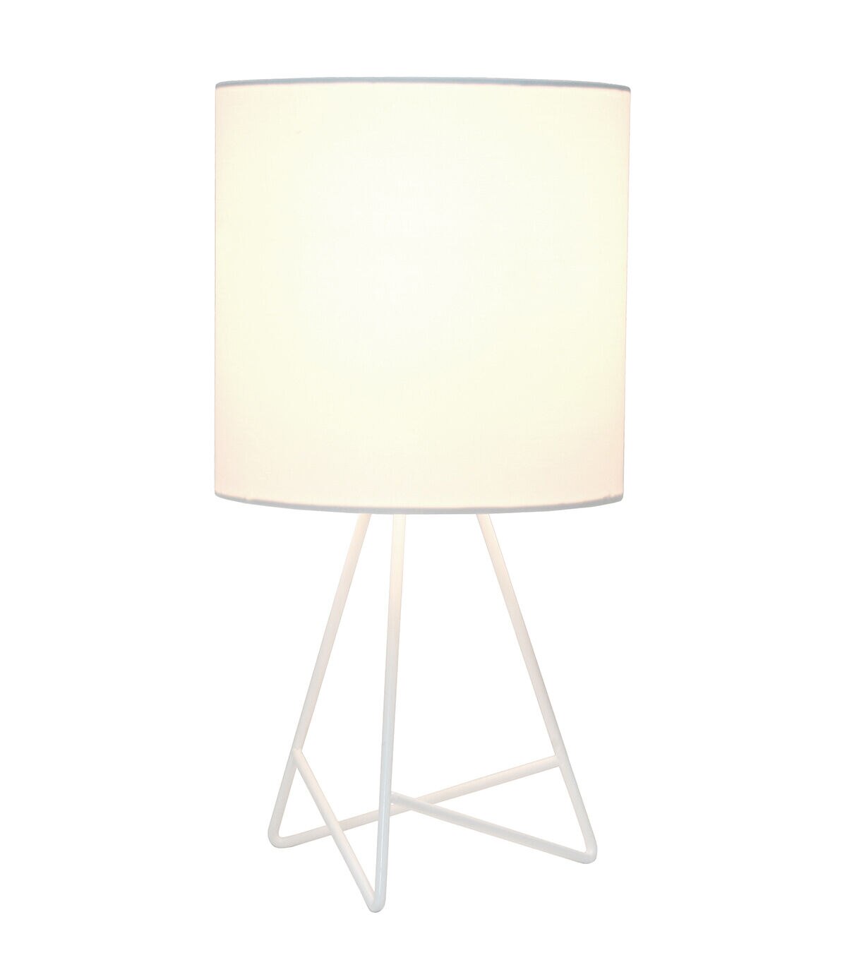 All The Rages Down to the Wire Table Lamp with Fabric Shade