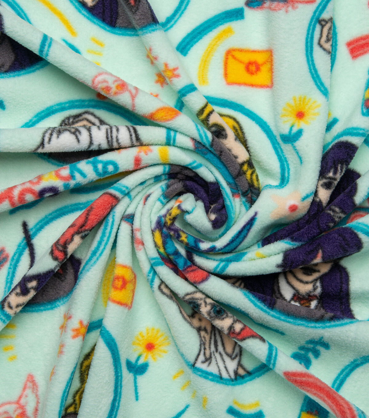Harry Potter Magic Circle Toss Fleece Fabric