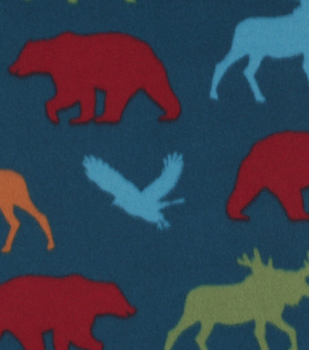 Wilderness Blizzard Fleece Fabric