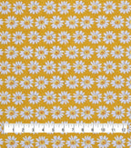 Daisy Yellow Super Snuggle Cotton Fabric