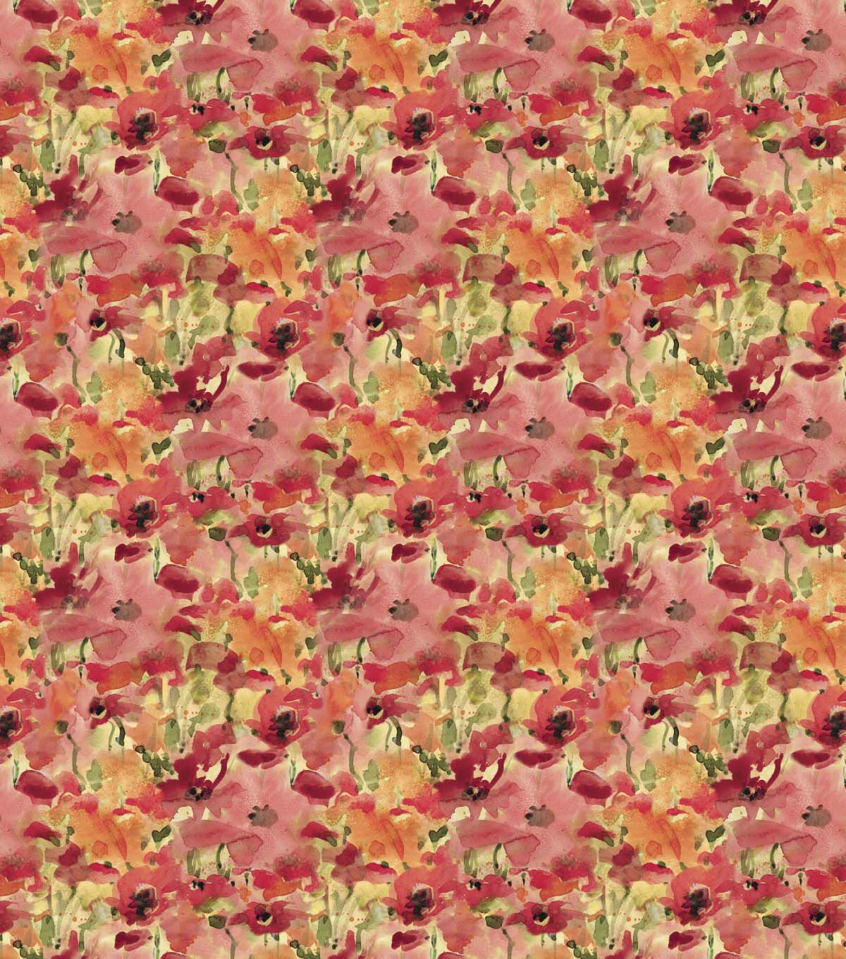 Susan Winget 108 Red Poppies Premium Wide Cotton Fabric