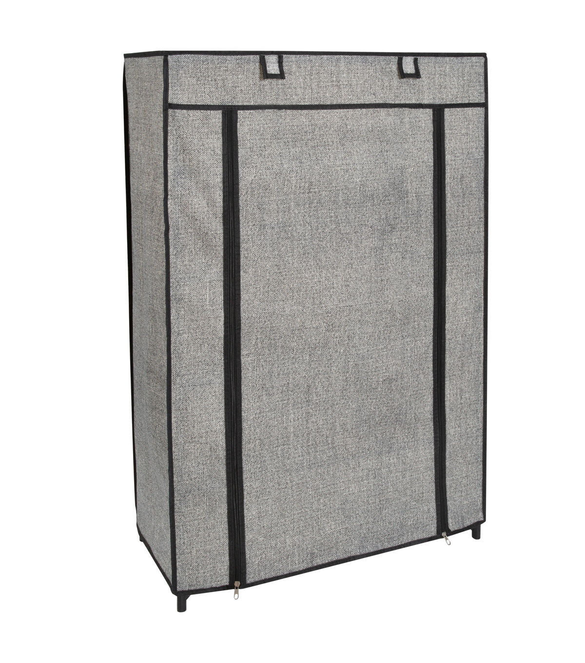 Simplify 35 Gray 5 Tier Shoe Organizer With Cover