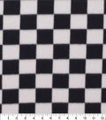 Finish Line Checkered Blizzard Fleece Fabric