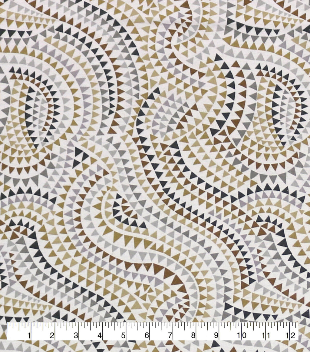 Triangle Swirl Super Snuggle Flannel Fabric