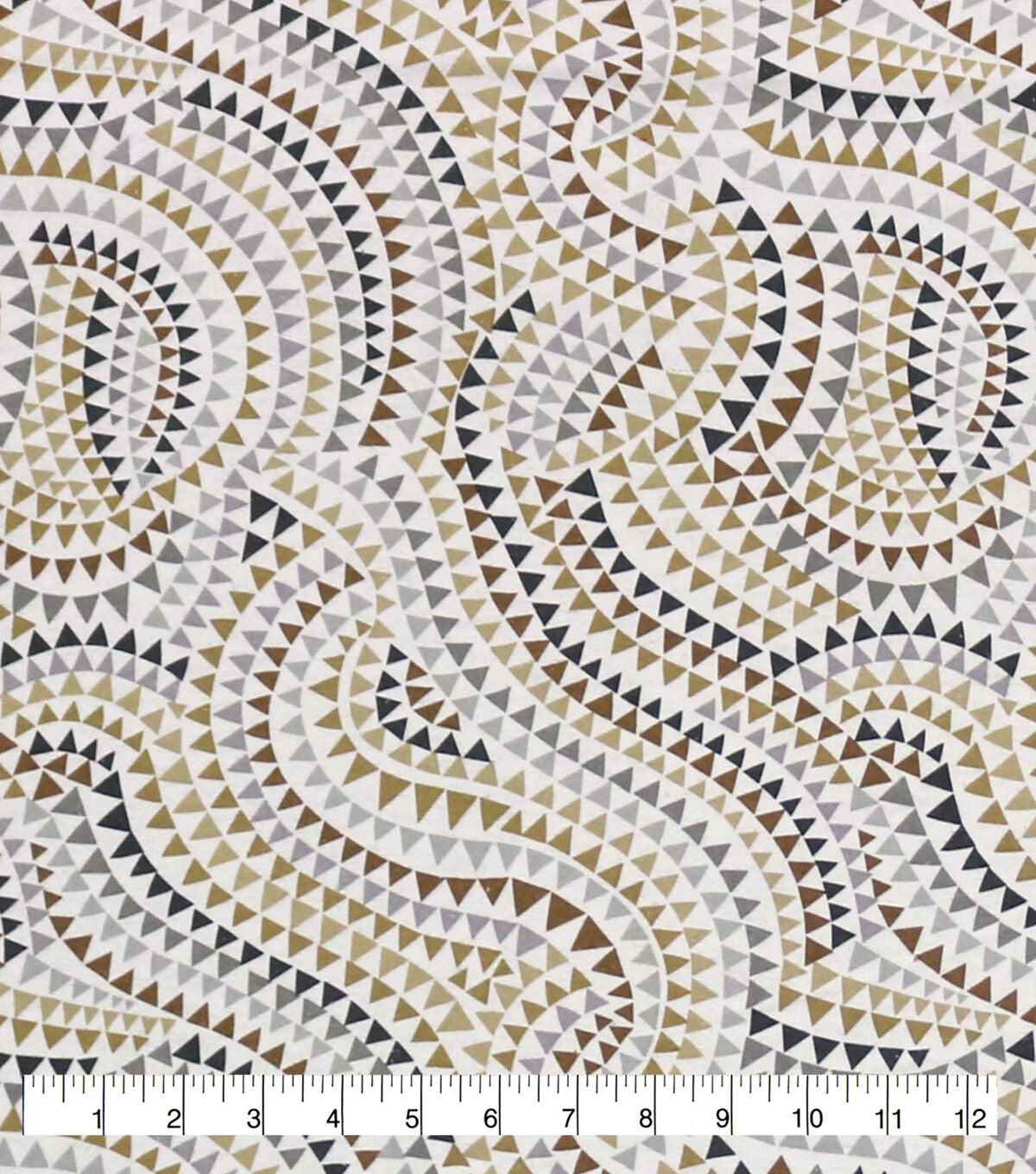 Triangle Swirl Super Snuggle Flannel Fabric