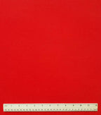 Heathered Red Solid Luxe Flannel Fabric