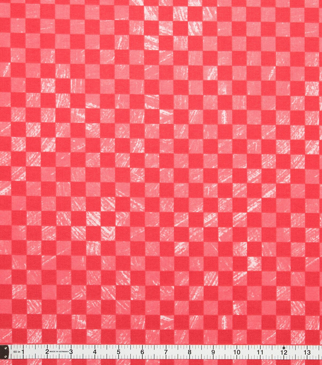 Checkerboard Super Snuggle Flannel Fabric