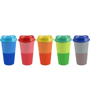 Color Changing Travel Mug Set