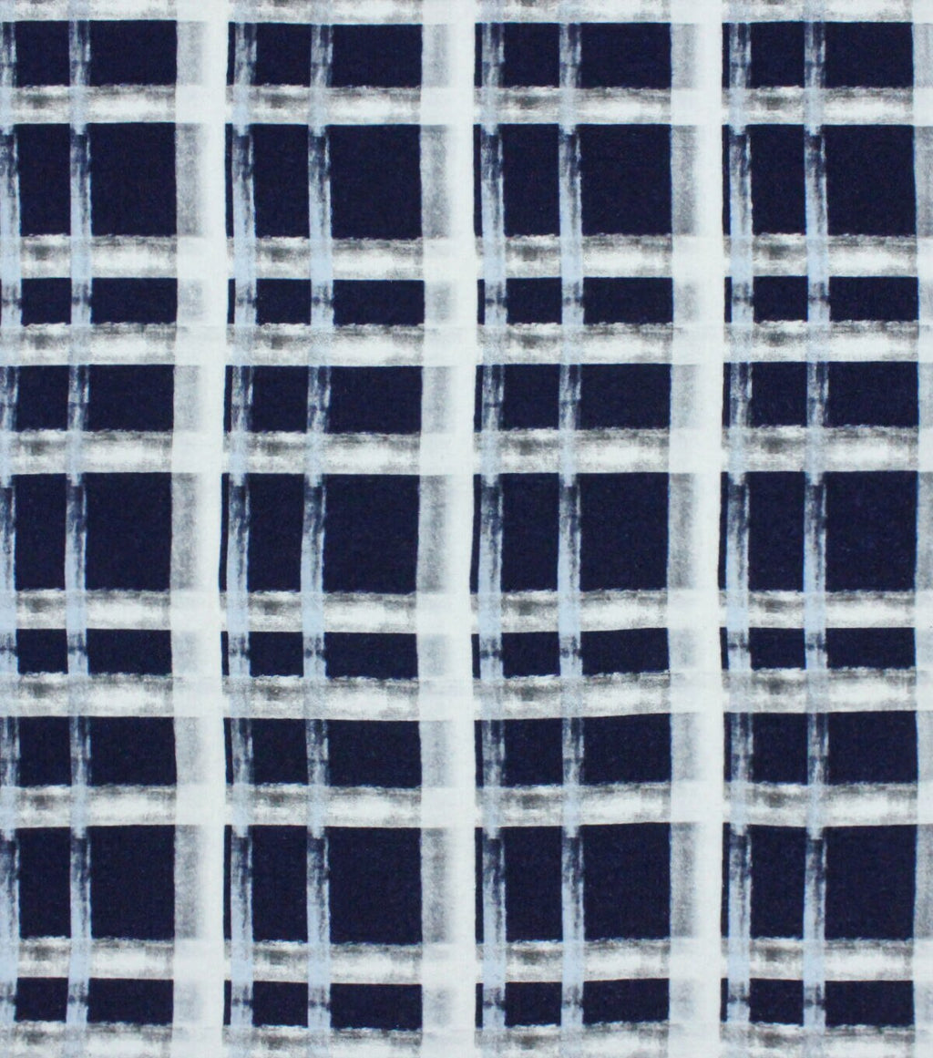 Sketchy Plaid Super Snuggle Flannel Fabric