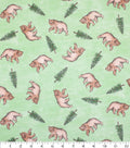 California Cotton Fabric Tossed Icons