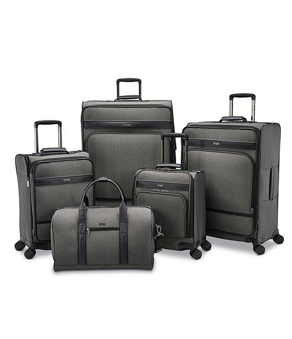 Herringbone Deluxe Medium Spinner Suitcase