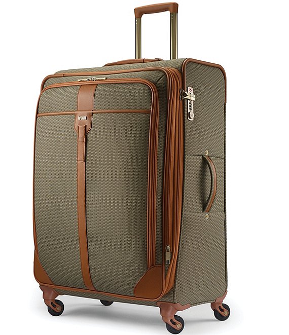 Luxe II Collection Softside Long Journey Expandable Spinner Suitcase