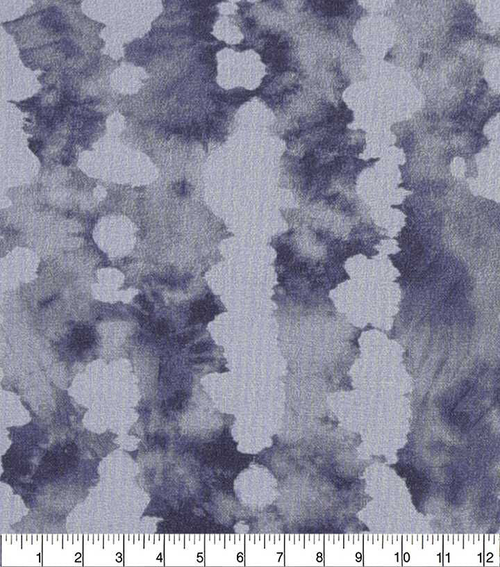 Blue Marble Striped Quilt Cotton Fabric by Keepsake Calico