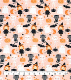 Girl Halloween Super Snuggle Flannel Fabric