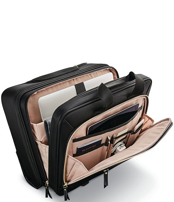 Mobile Solution Wheeled Office Upright Briefcase