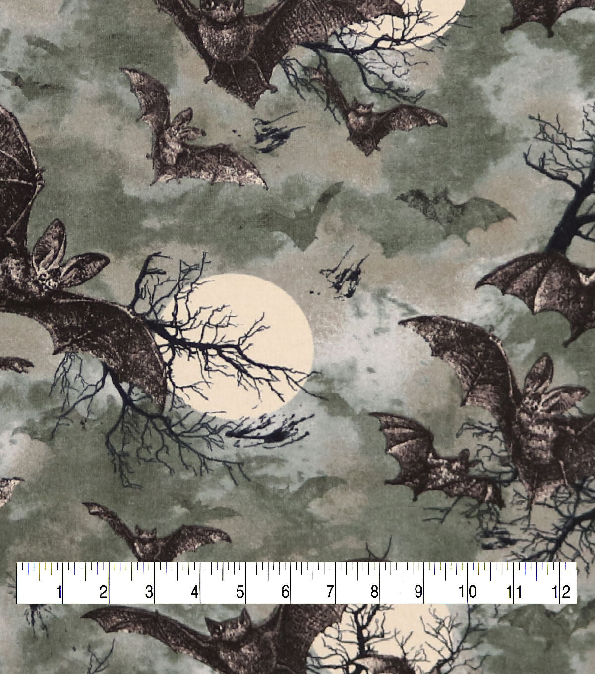 Bats Super Snuggle Flannel Fabric