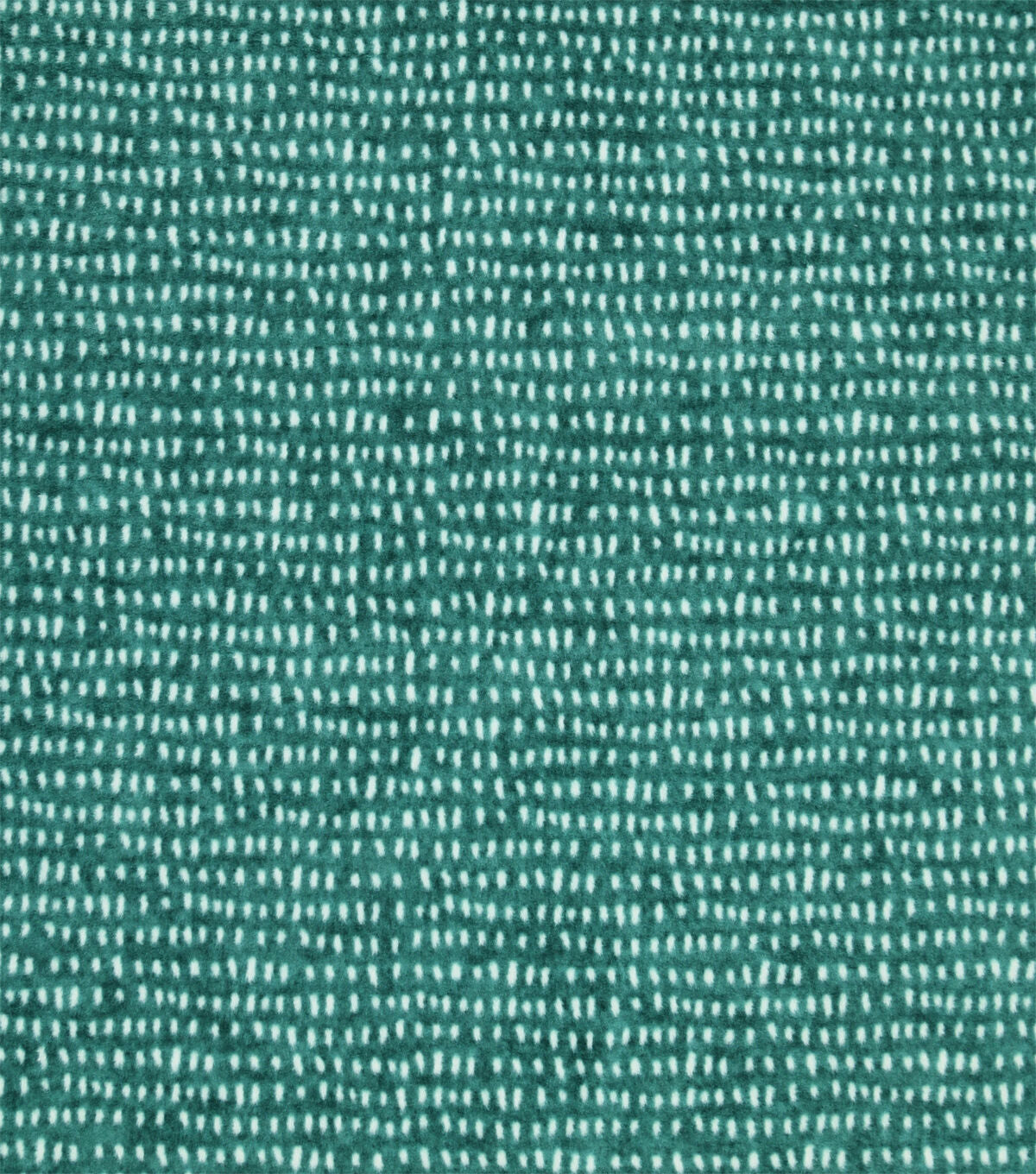 Blue Linear Spots Heather Luxe Fleece Fabric