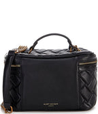 Kensington Quilted Leather Vanity Case