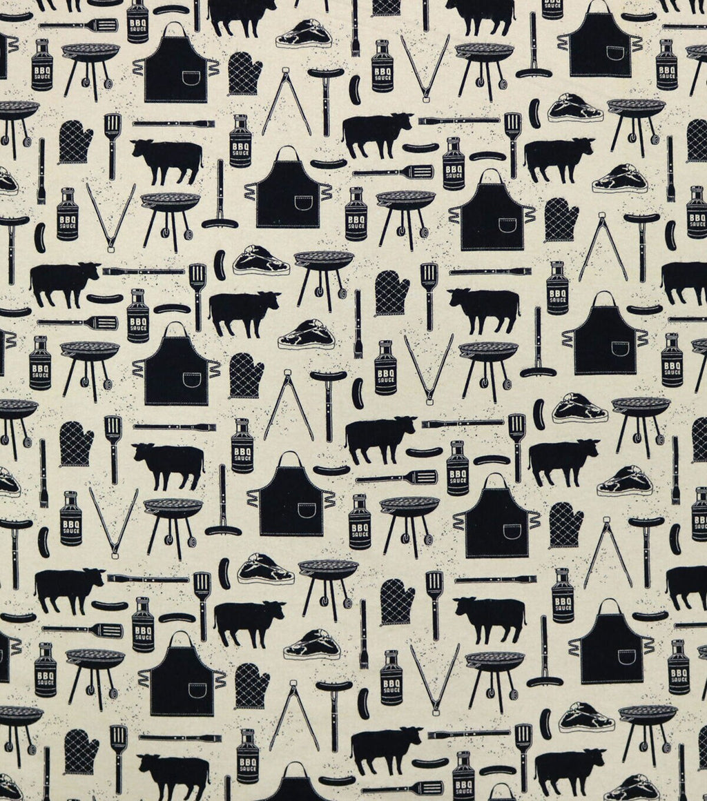 Grill Super Snuggle Flannel Fabric
