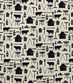 Grill Super Snuggle Flannel Fabric