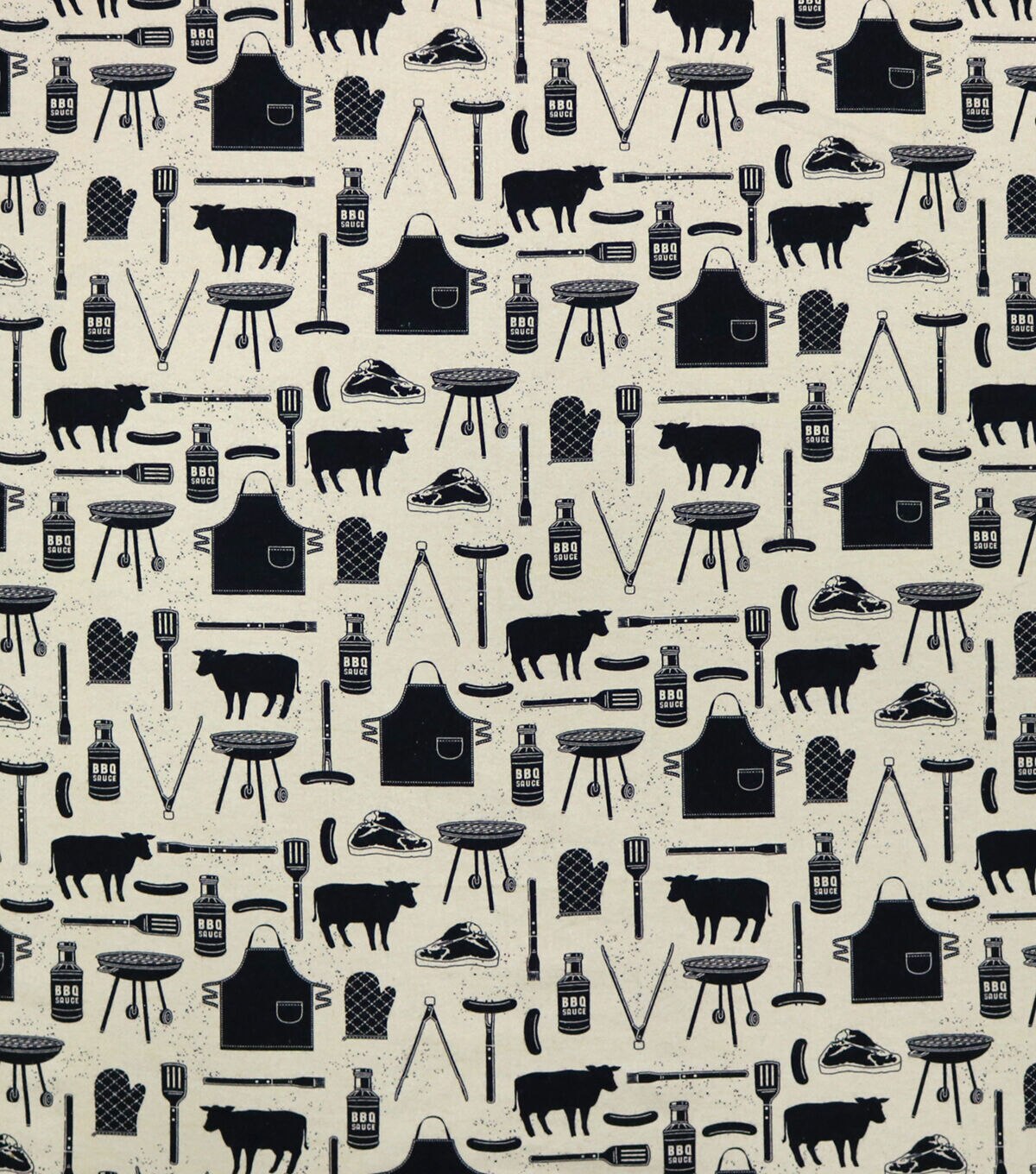 Grill Super Snuggle Flannel Fabric