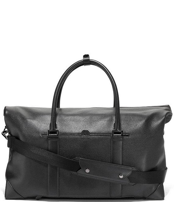 Triboro Leather Weekender Bag