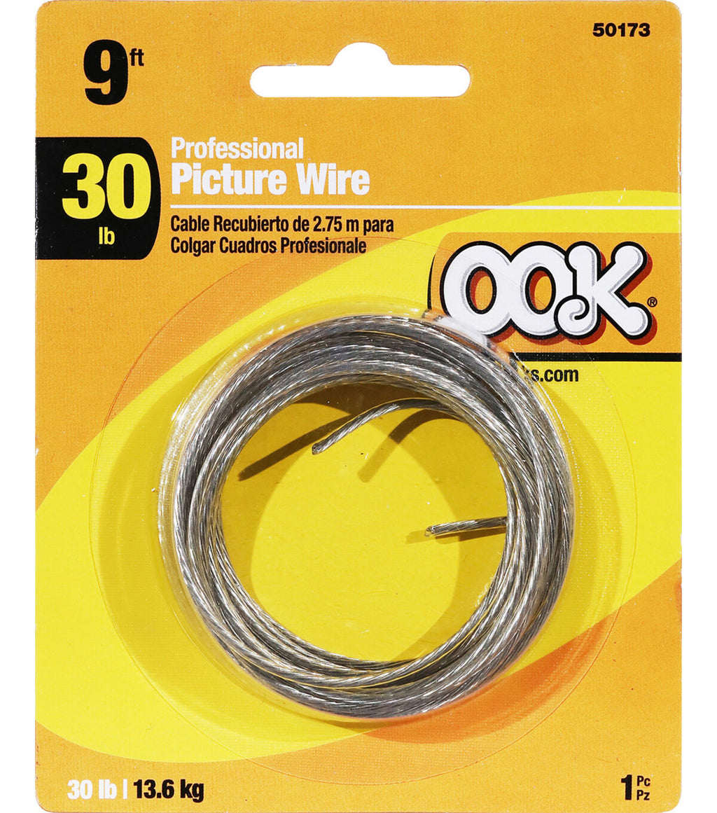 Ook 9' Picture Hanging Wire 30lbs