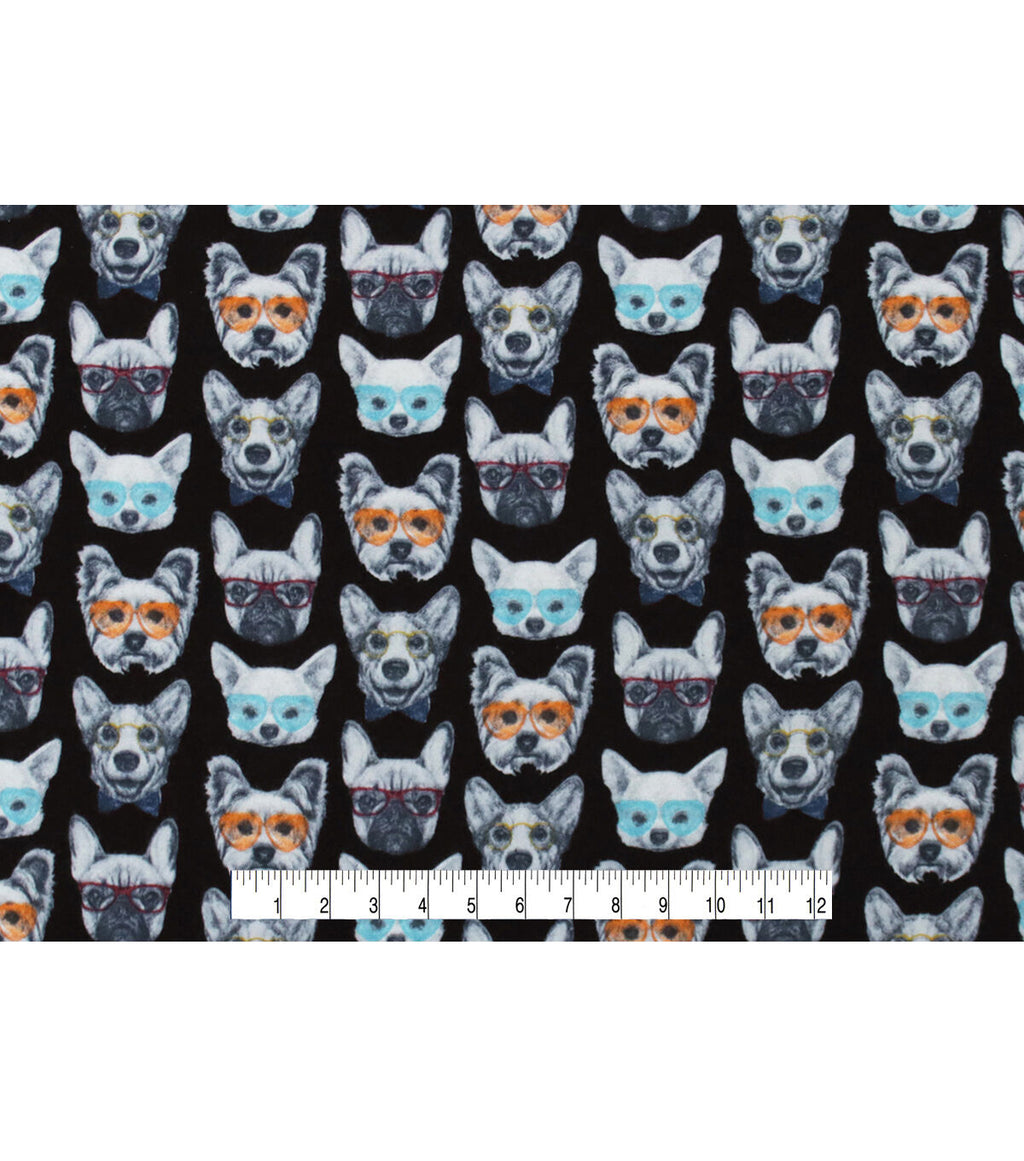 Cool Dogs Super Snuggle Flannel Fabric
