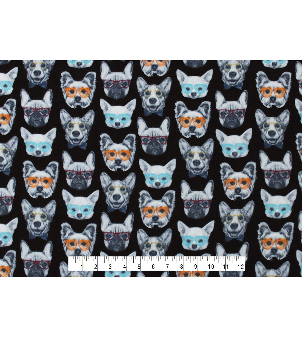 Cool Dogs Super Snuggle Flannel Fabric