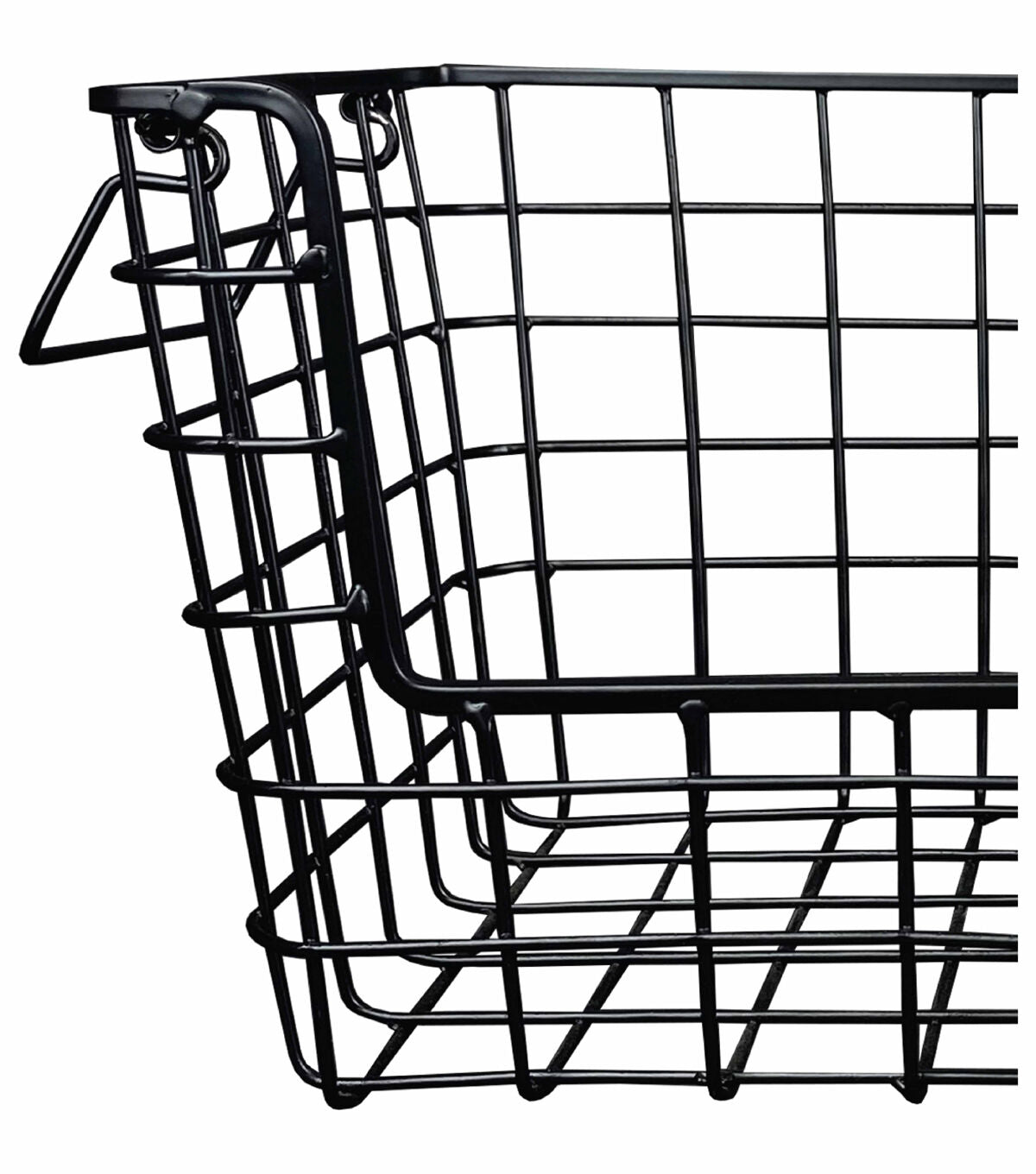 13 x 9 Black Metal Wire Basket by Place & Time