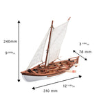 Whaling Ship Providence. 1:25 Wooden Model Fishing Boat Kit