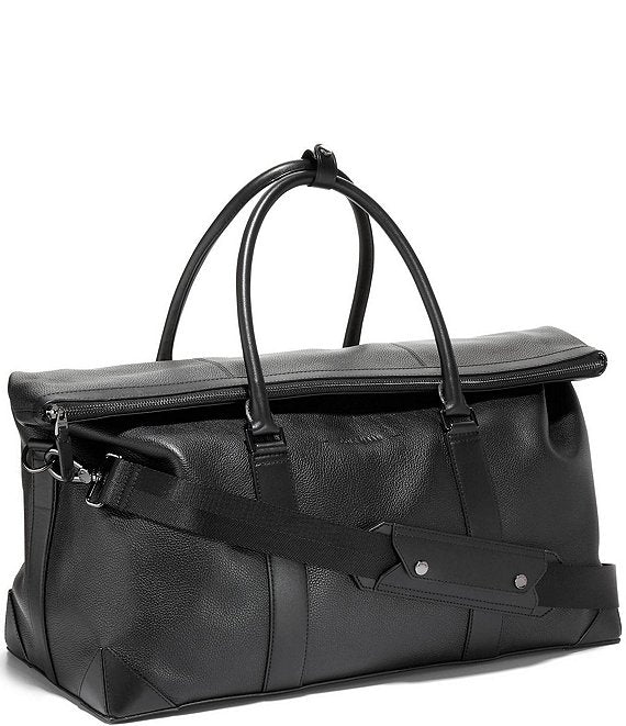 Triboro Leather Weekender Bag