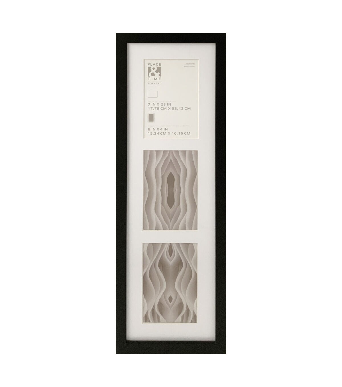 4 x 6 Black 3 Photo Collage Frame by Place & Time