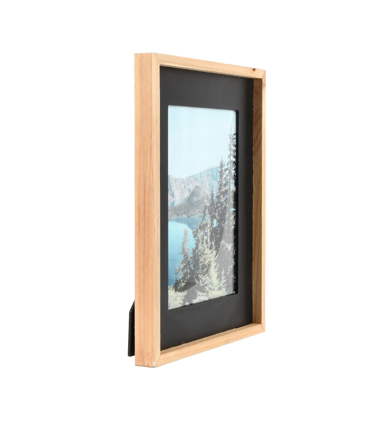 12 x 14 Matted to 8 x 10 Summit Black Portrait Frame by Hudson 43