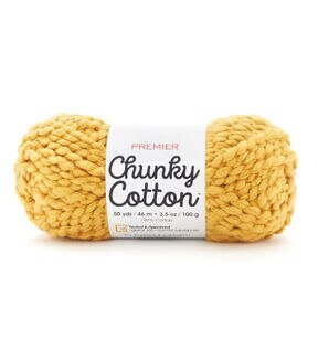 Premier Yarns Cotton Chunky 50yds Super Bulky Cotton Yarn