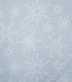 Large Snowflakes Super Snuggle Flannel Fabric