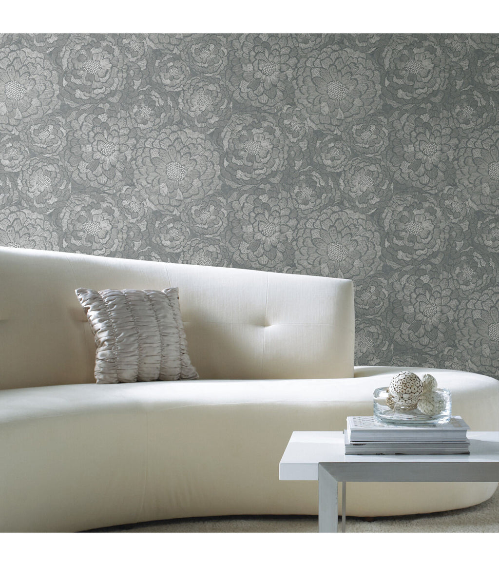 RoomMates Zen Dahlia Peel & Stick Wallpaper