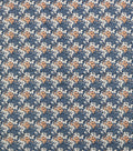 Blue Leaves 108 Wide Flannel Fabric