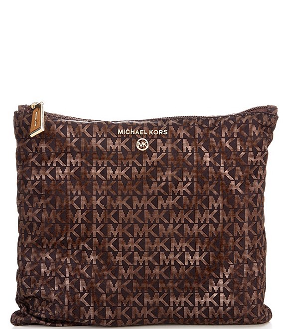 Jet Set Signature Logo Travel Large Packable Tote Bag