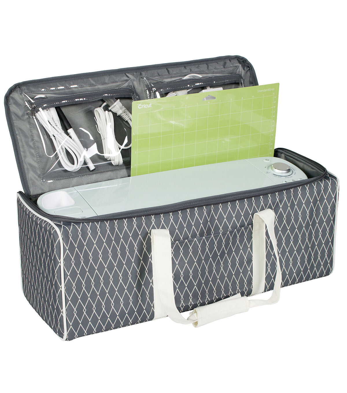 Everything Mary 22 Gray Diamond Die Cut Machine Carrying Case