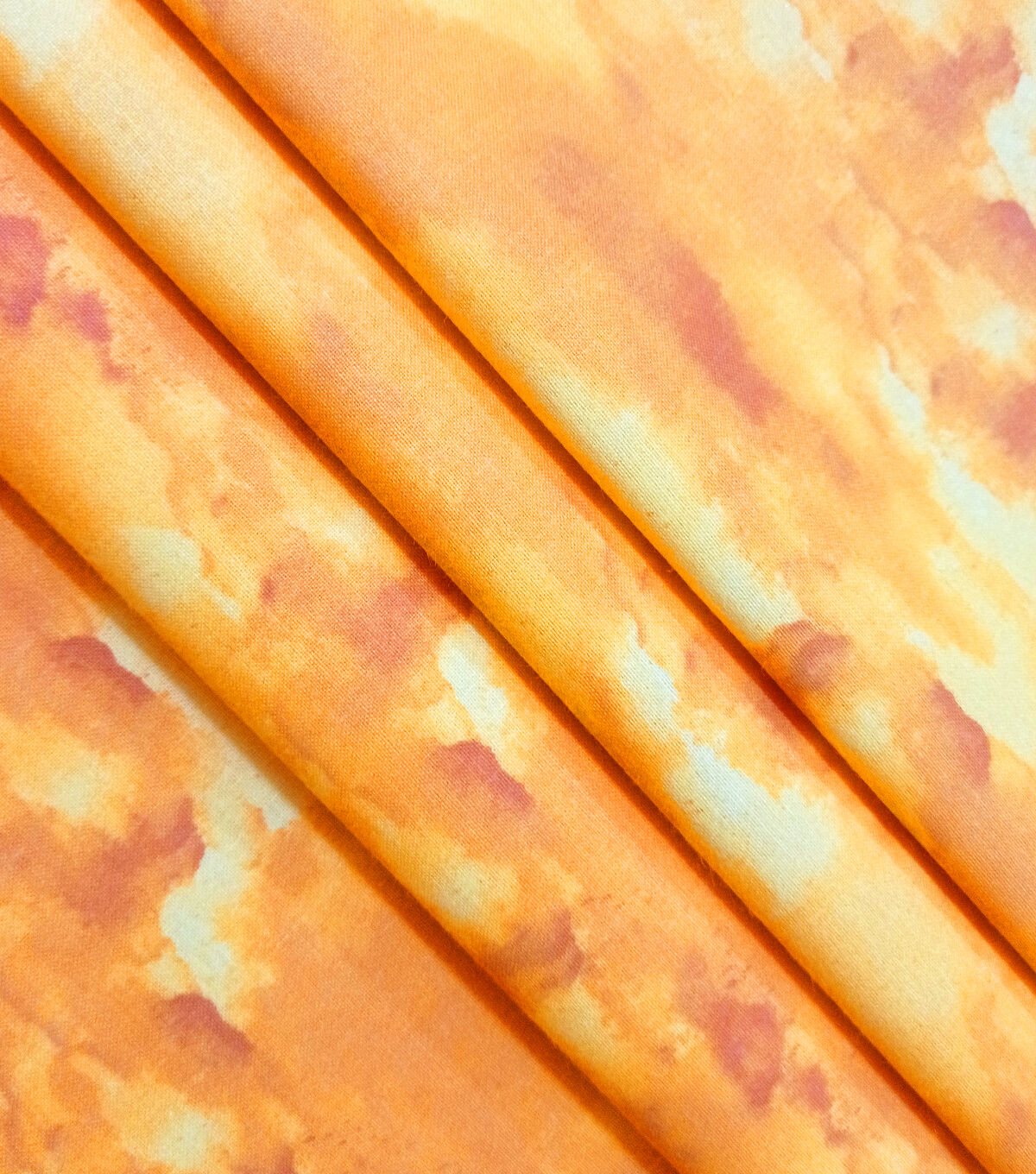Apricot Watercolor Cotton Fabric by Keepsake Calico
