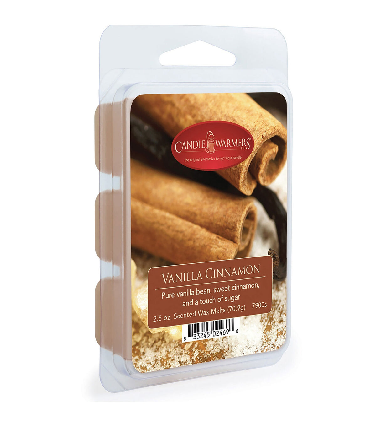 Candle Warmers 2.5oz Vanilla Cinnamon Wax Melts