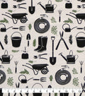 Garden Tools Super Snuggle Flannel Fabric
